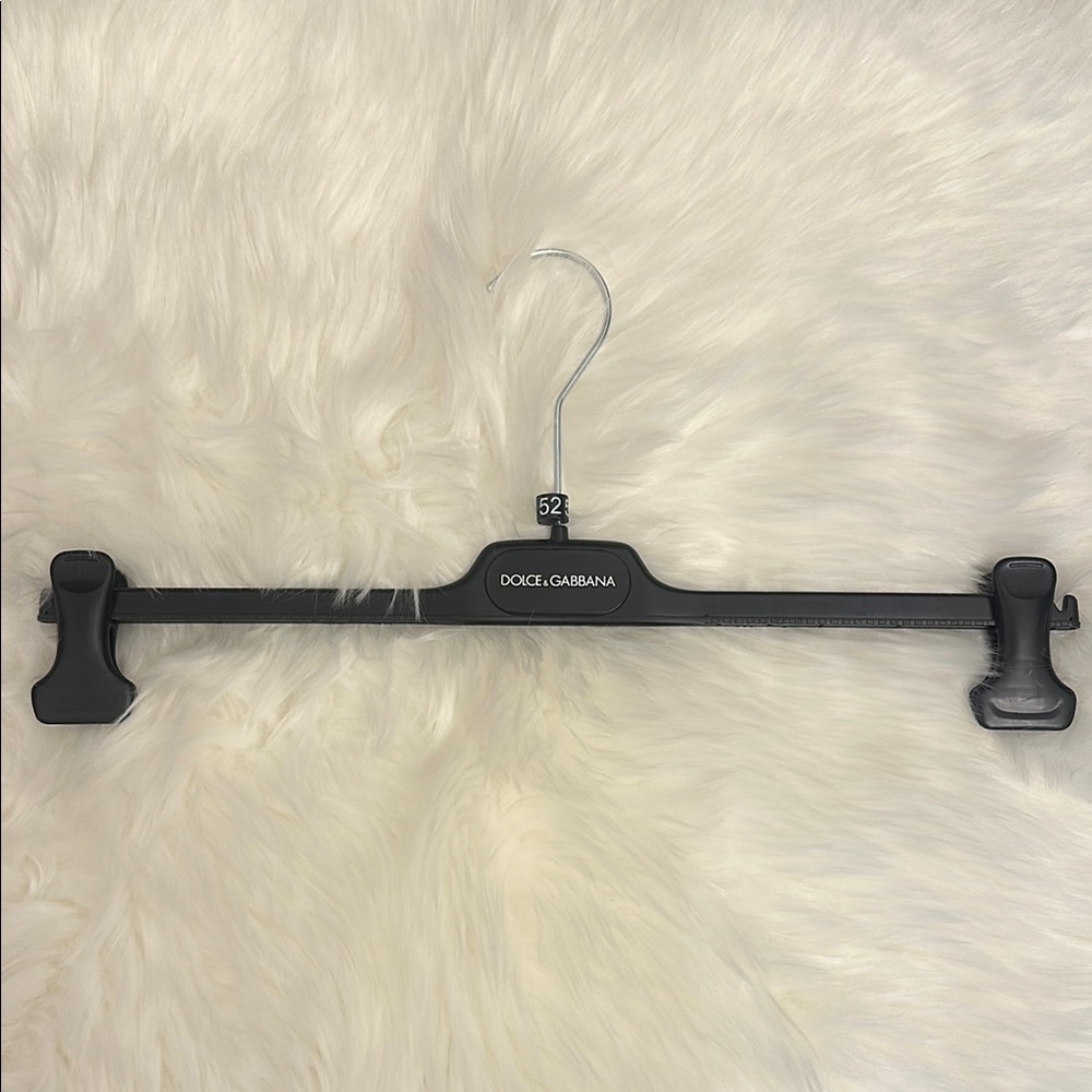 Dolce & Gabbana Black Clip Hanger